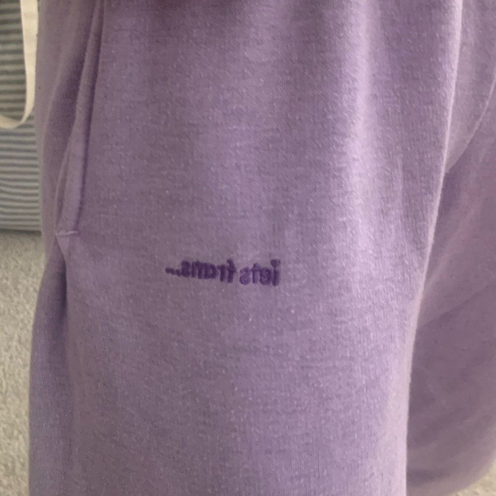 iets frans… urban outfitters lavender purple sweatpants size medium loungewear